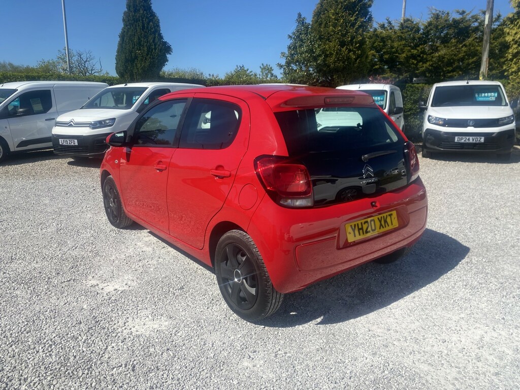 Citroen C1 Hatchback 1.0 Vti Feel 202020 YH20XKT Red #6