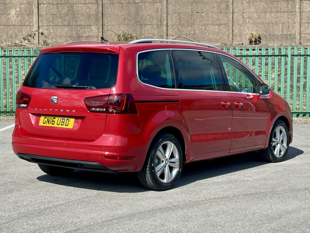 Seat Alhambra Mpv 2.0 Tdi Ecomotive Se Lux 201616 GN16UBD Red #4