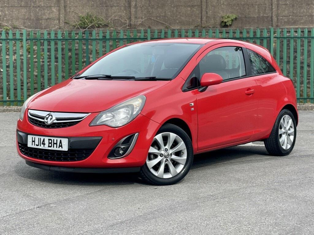 Vauxhall Corsa Hatchback 1.4 16V Excite 201414 HJ14BHA Red #3