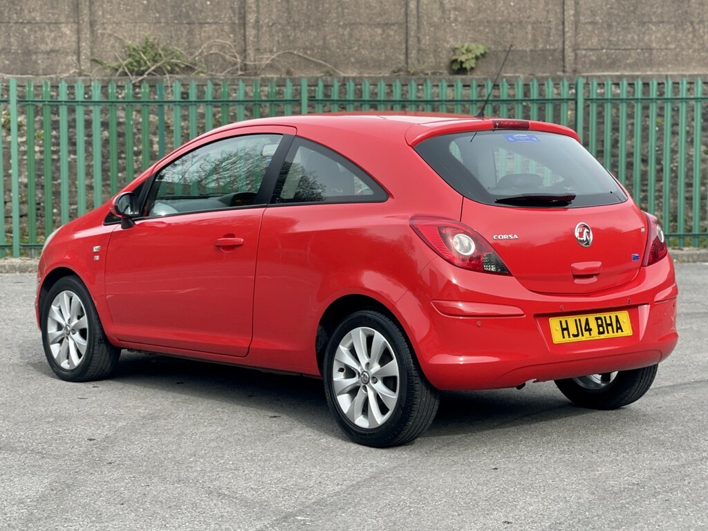 Vauxhall Corsa Hatchback 1.4 16V Excite 201414 HJ14BHA Red #2