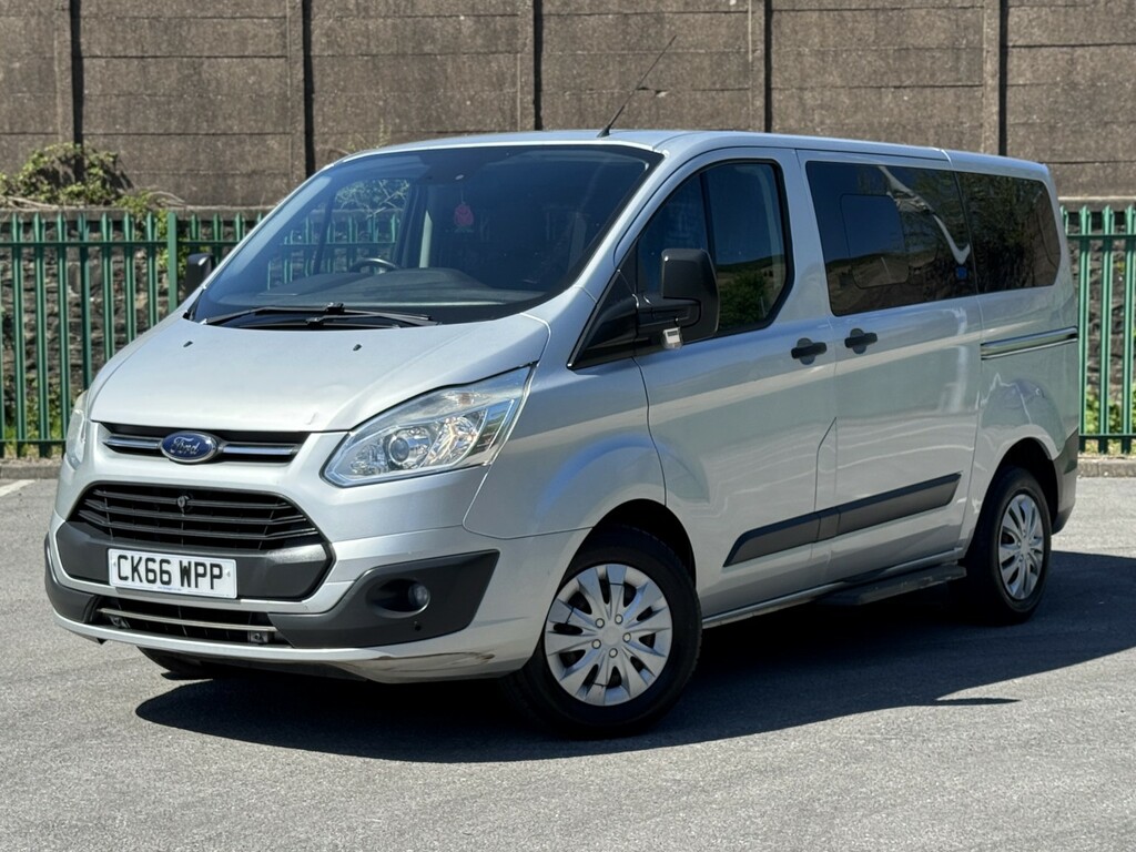 Ford Tourneo Custom Minibus 2.0 310 Ecoblue Zetec 201666 Silver #3