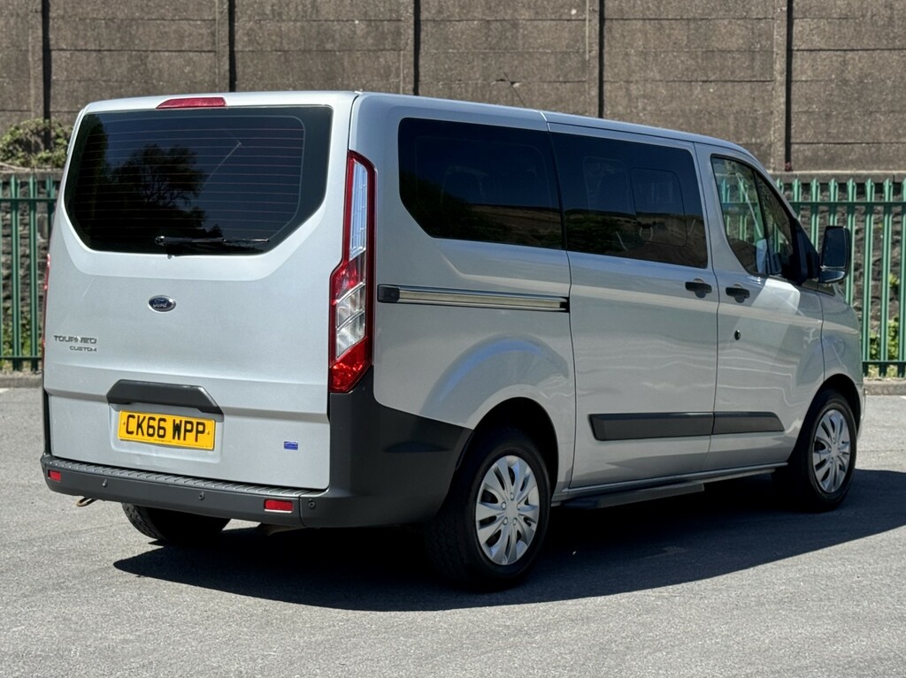 Ford Tourneo Custom Minibus 2.0 310 Ecoblue Zetec 201666 Silver #4
