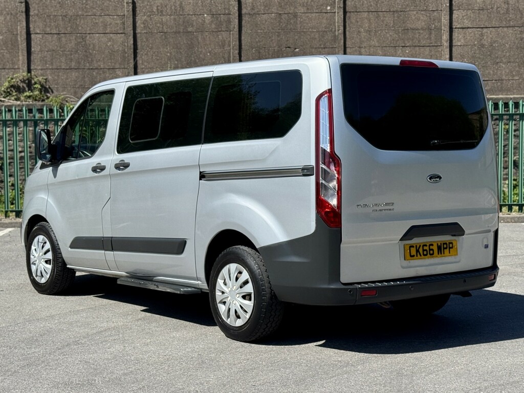 Ford Tourneo Custom Minibus 2.0 310 Ecoblue Zetec 201666 Silver #2