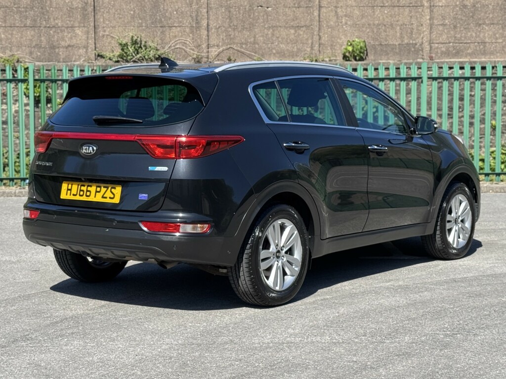 Kia Sportage Suv 1.7 Crdi 2 201666 HJ66PZS Black #4