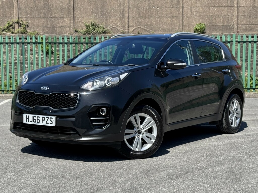 Kia Sportage Suv 1.7 Crdi 2 201666 HJ66PZS Black #3