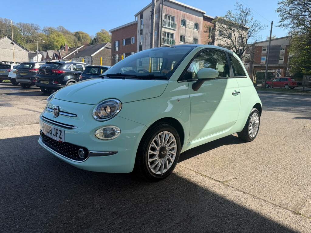 Fiat 500 Lounge PO68JFZ Green #3