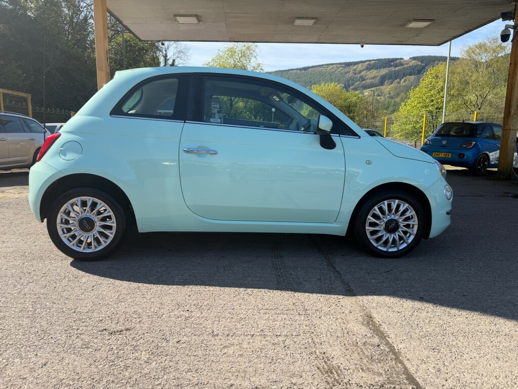 Fiat 500 Lounge PO68JFZ Green #4