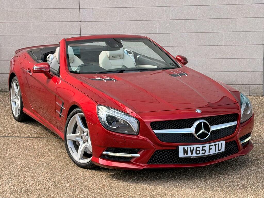 Mercedes-Benz SL Class Convertible 4.7 Sl500 V8 Amg Sport G-tronic Euro Red