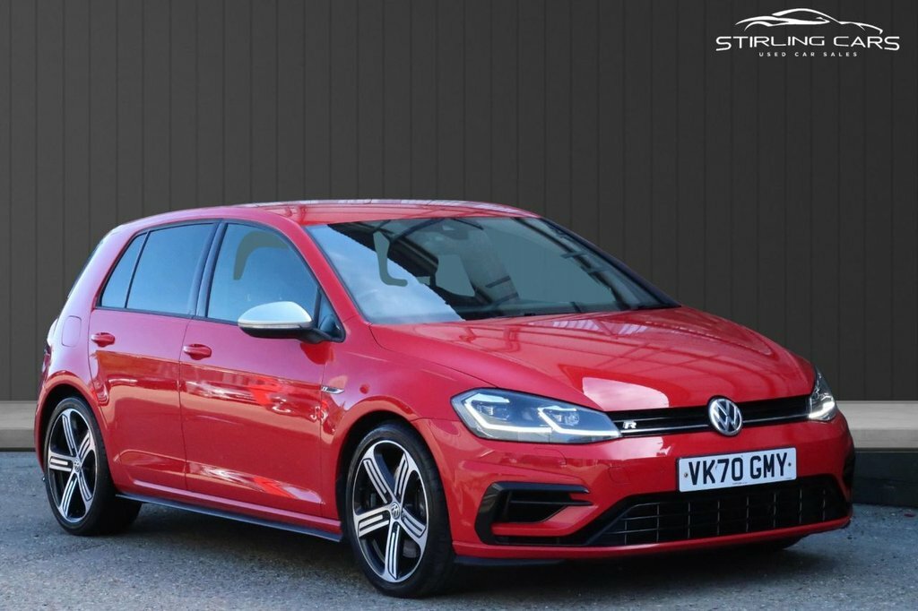 Volkswagen Golf 2L R VK70GMY Red #6