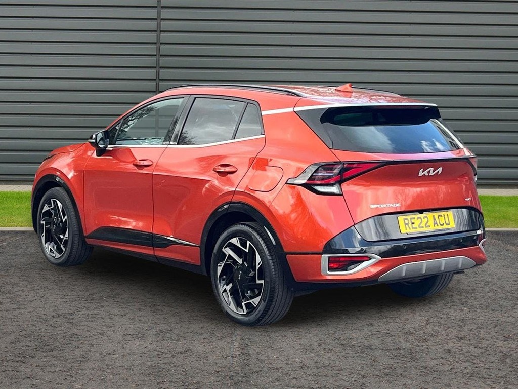 Kia Sportage 1.6 T Gdi Gt Line Suv RE22ACU Orange #5