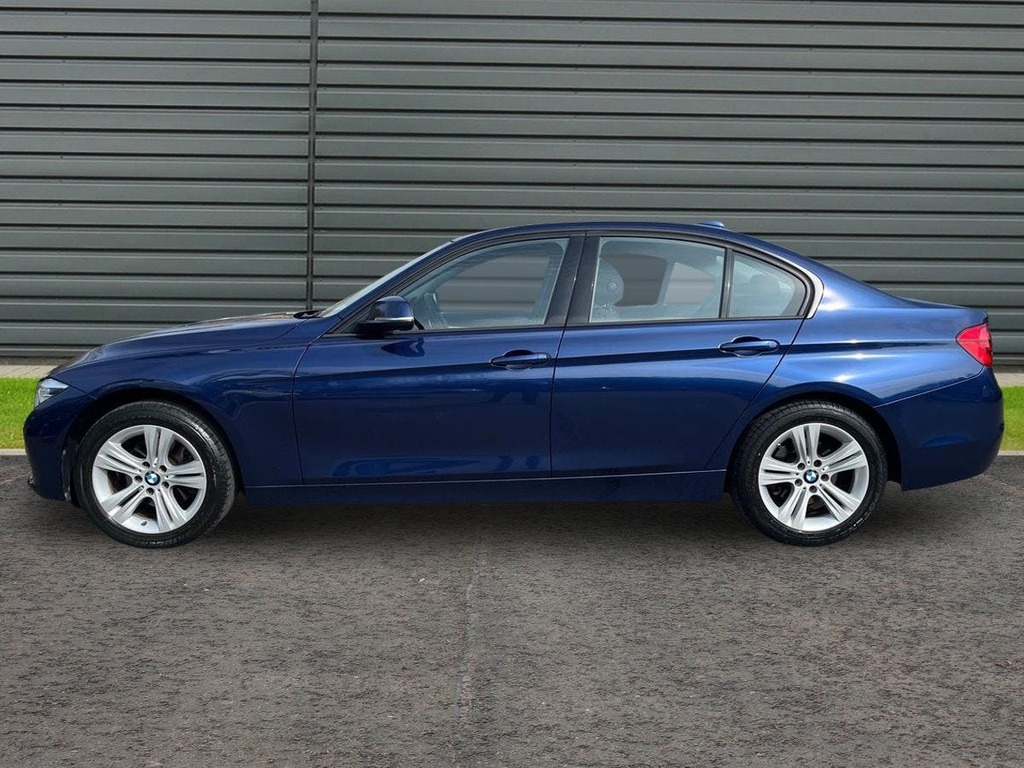 BMW 3 Series 2.0 320D Sport Saloon Blue #5