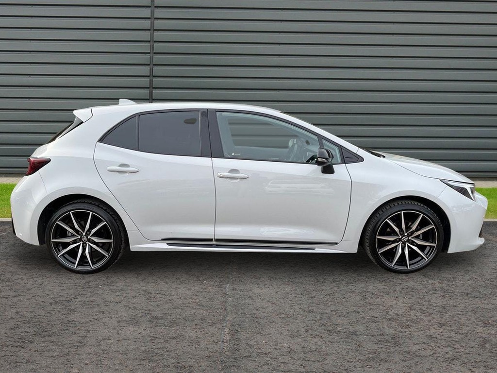 Toyota Corolla 2.0 Vvt-h Gr Sport Hatchback Hybrid Cvt White #2