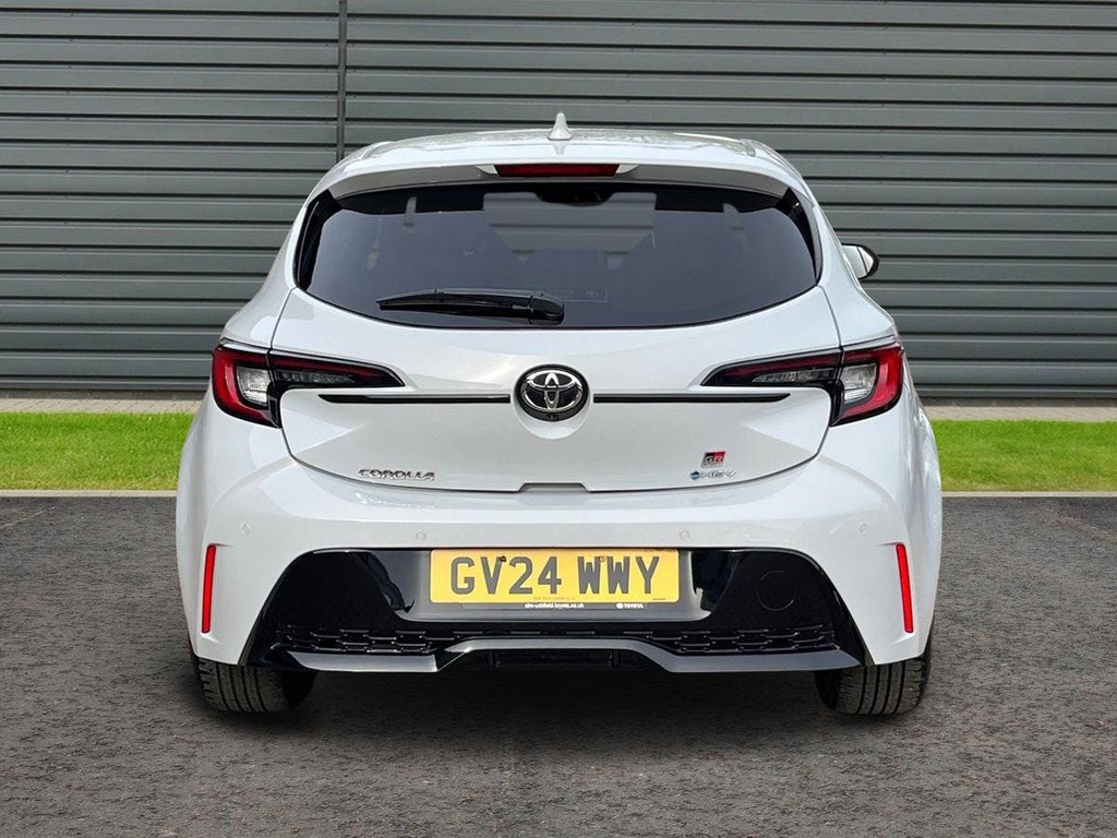 Toyota Corolla 2.0 Vvt-h Gr Sport Hatchback Hybrid Cvt White #4