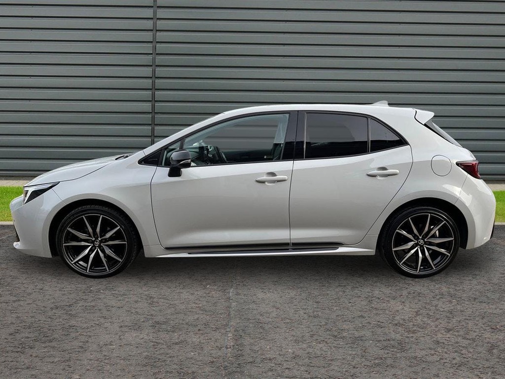 Toyota Corolla 2.0 Vvt-h Gr Sport Hatchback Hybrid Cvt White #6