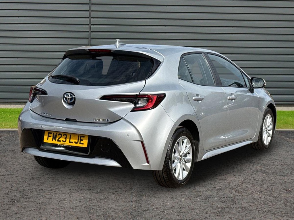 Toyota Corolla 1.8 Vvt-h Icon Hatchback Hybrid Cvt Silver #3