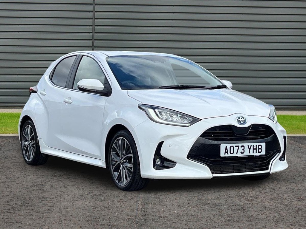 Toyota Yaris 1.5 Vvt-h Excel Hatchback Hybrid E Cvt White