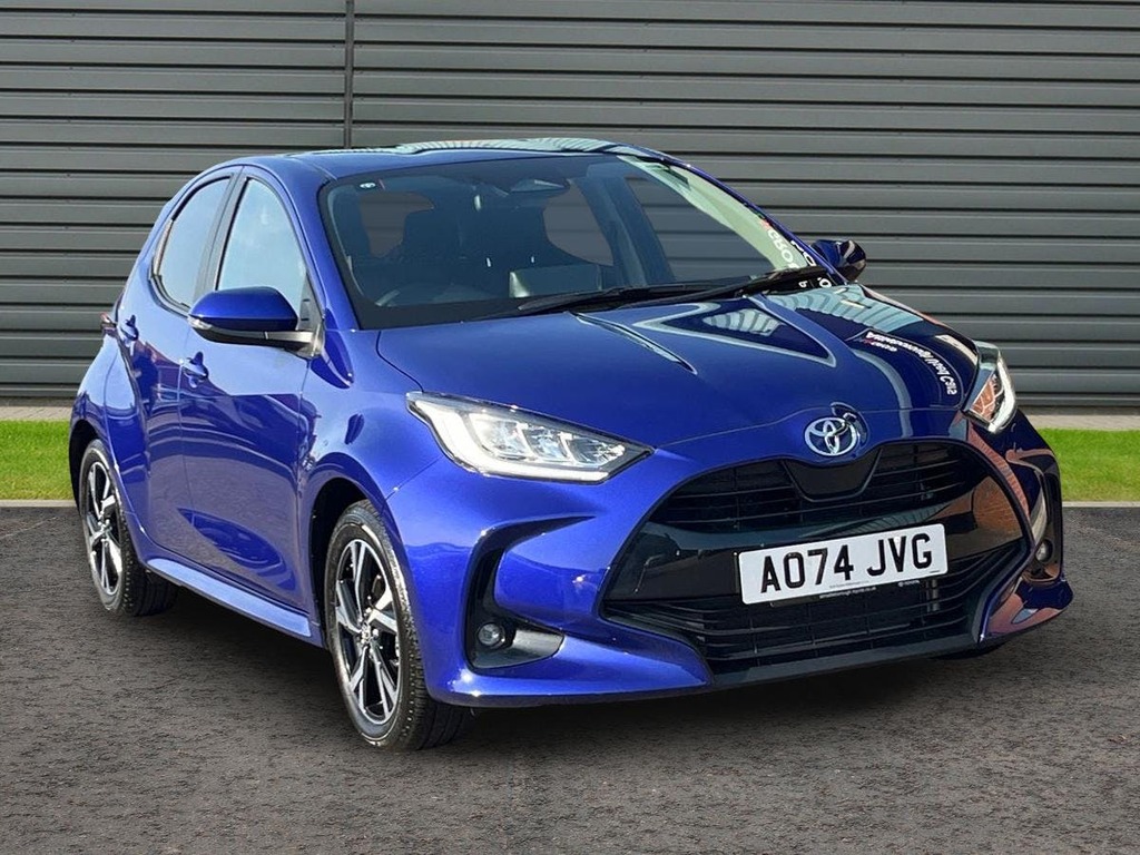 Toyota Yaris 1.5 Vvt-h Design Hatchback Hybrid E Cvt Blue