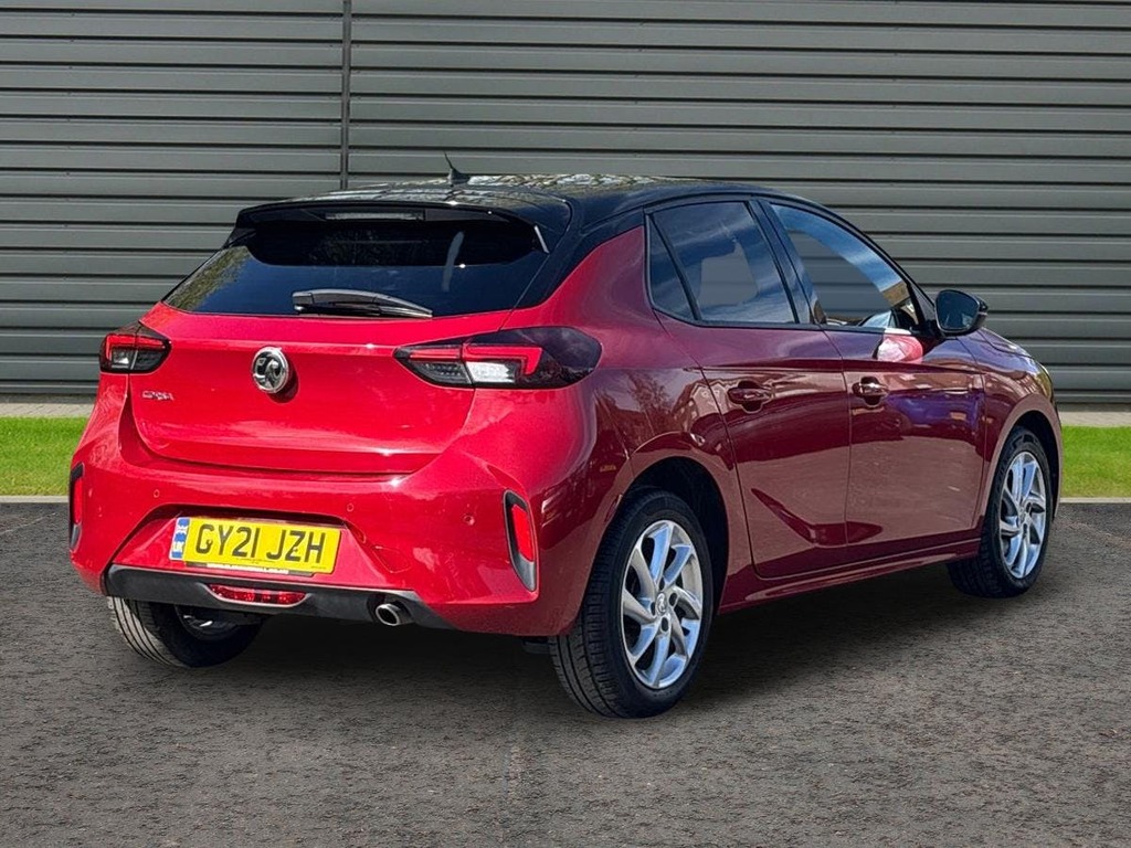 Vauxhall Corsa 1.2 Turbo Sri Nav Premium Hatchback Man GY21JZH Red #3