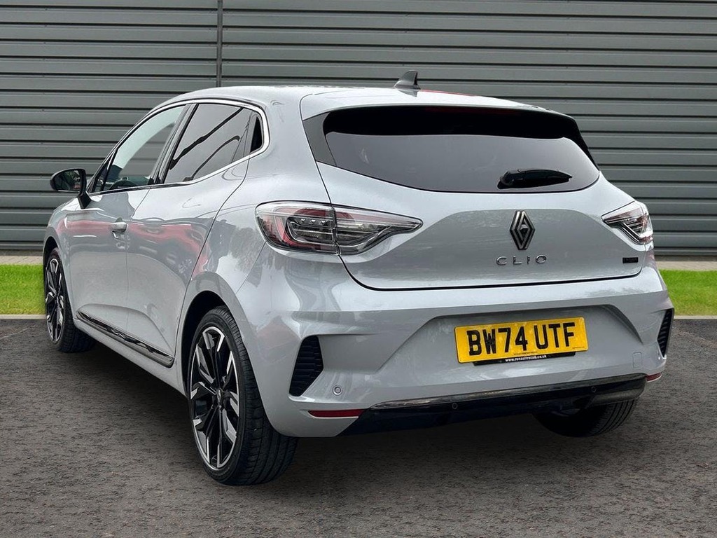 Renault Clio 1.6 E Tech Techno Hatchback Hybrid BW74UTF Grey #5