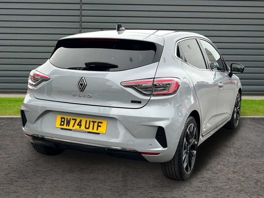 Renault Clio 1.6 E Tech Techno Hatchback Hybrid BW74UTF Grey #3