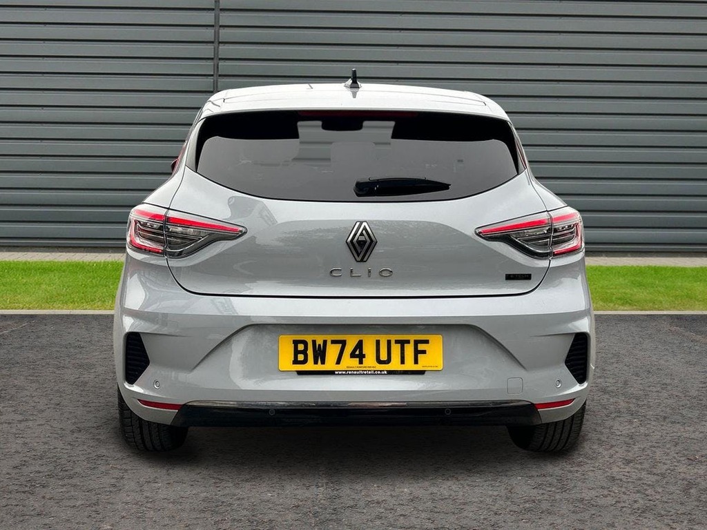 Renault Clio 1.6 E Tech Techno Hatchback Hybrid BW74UTF Grey #4