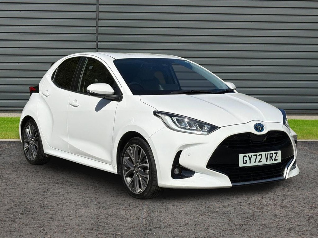 Toyota Yaris 1.5 Vvt-h Excel Hatchback Hybrid E Cvt White