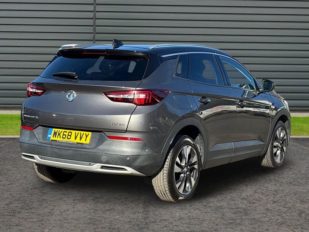 Vauxhall Grandland X 1.2 Turbo Sport Nav Suv WK68VVY Grey #3