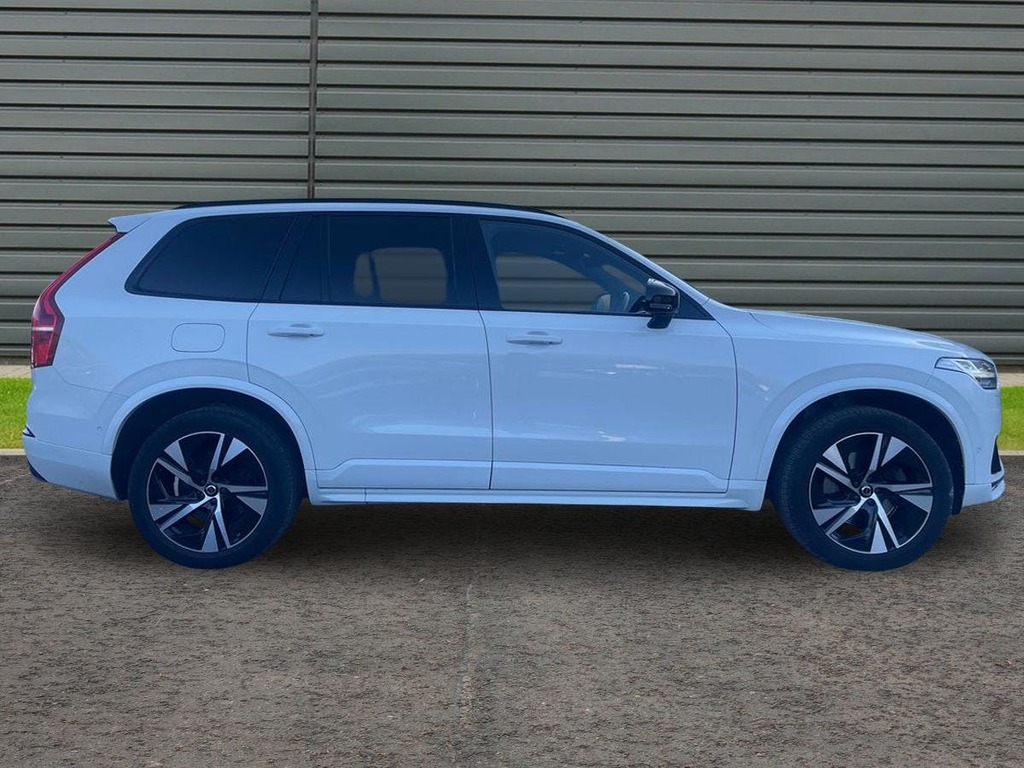 Volvo XC90 2.0 B5 Mhev R Design Suv Hybrid 4W KV69WCD White #4