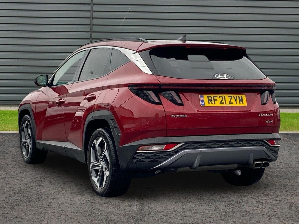 Hyundai Tucson 1.6 H T Gdi Ultimate Suv Hybrid Red #5