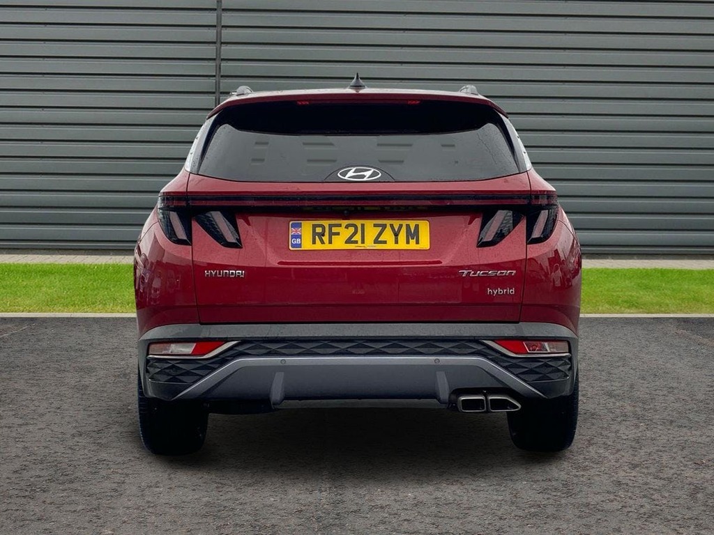 Hyundai Tucson 1.6 H T Gdi Ultimate Suv Hybrid Red #4