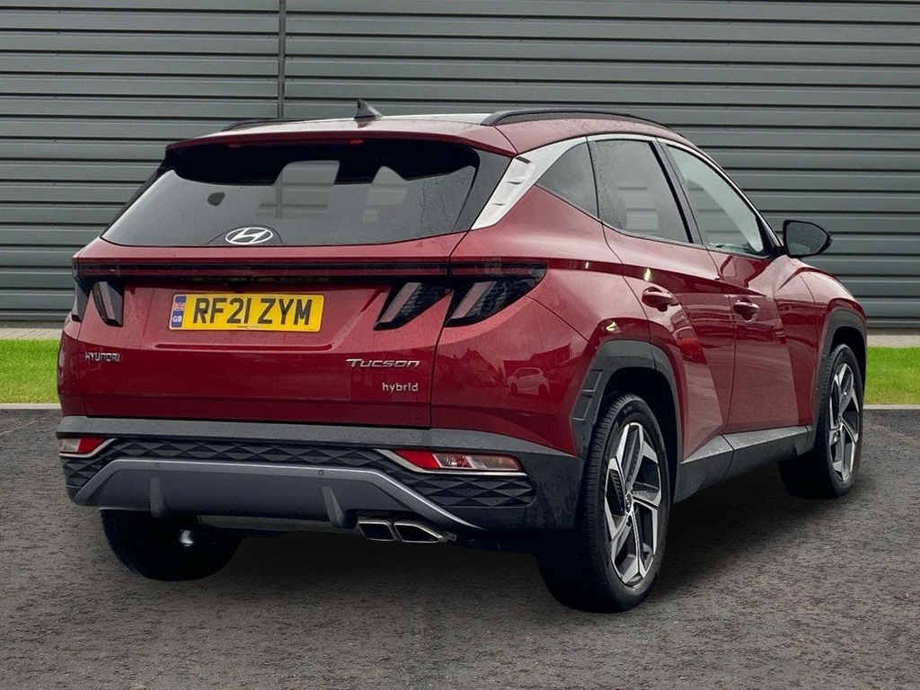 Hyundai Tucson 1.6 H T Gdi Ultimate Suv Hybrid Red #3