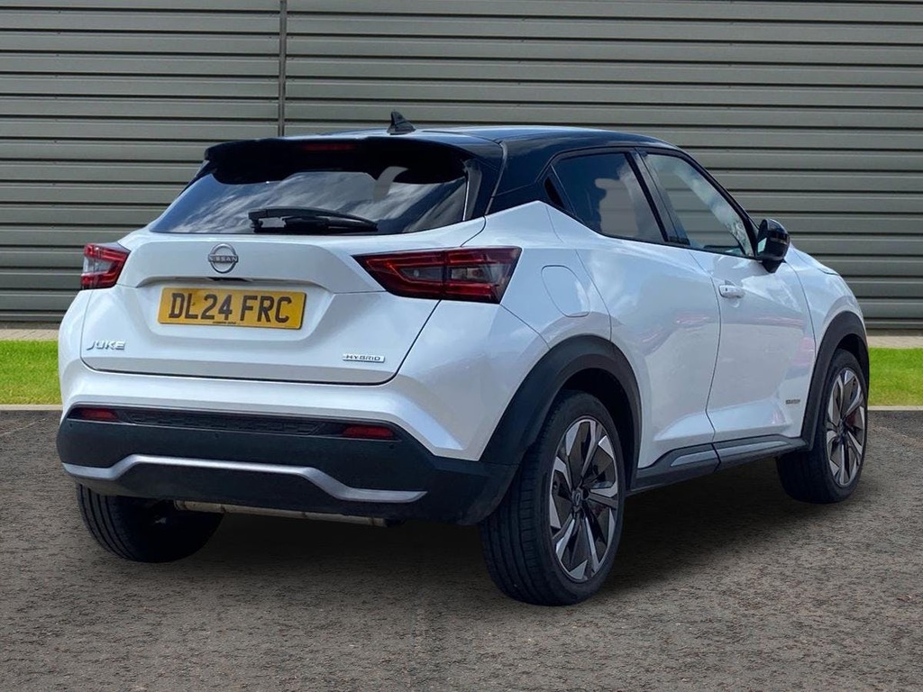 Nissan Juke 1.6 Tekna Plus Suv Hybrid DL24FRC White #3