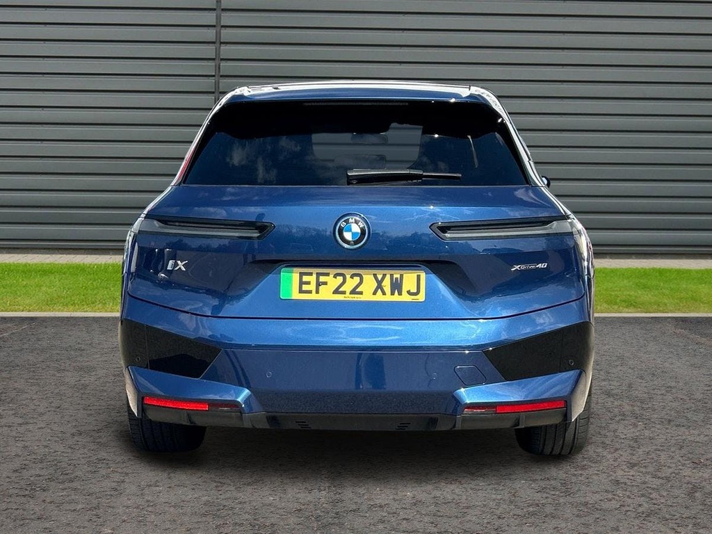 BMW iX 40 76.6Kwh M Sport Suv Xdrive EF22XWJ Blue #4