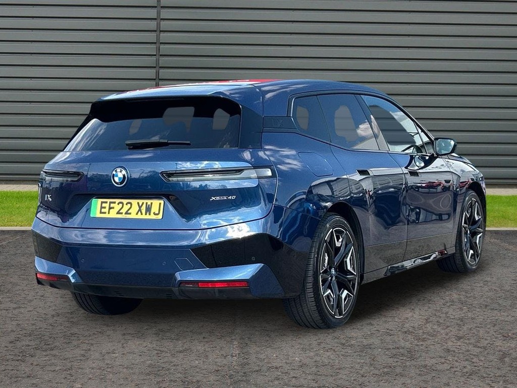 BMW iX 40 76.6Kwh M Sport Suv Xdrive EF22XWJ Blue #3