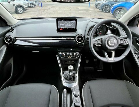 Mazda 2 Hatchback LP73EVH White #2