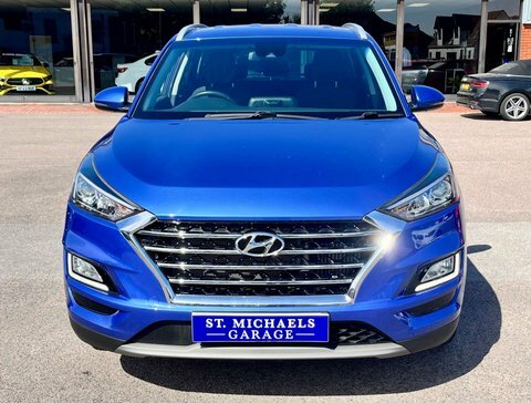 Hyundai Tucson Suv HT21GOA Blue #5