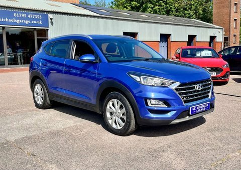 Hyundai Tucson Suv HT21GOA Blue #4