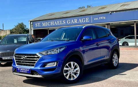 Hyundai Tucson Suv Blue