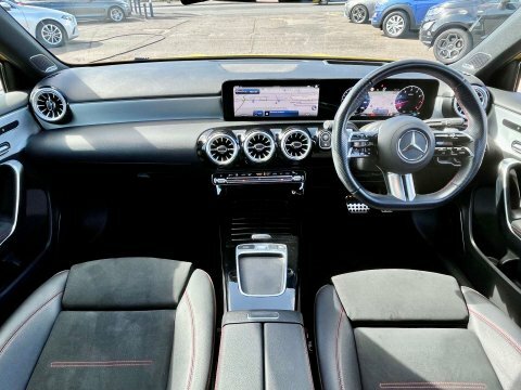 Mercedes-Benz A Class Hatchback GF23NUK Yellow #2