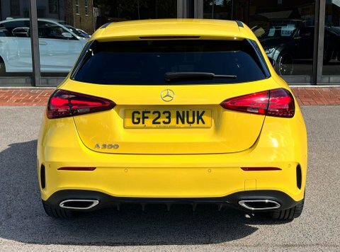 Mercedes-Benz A Class Hatchback GF23NUK Yellow #6