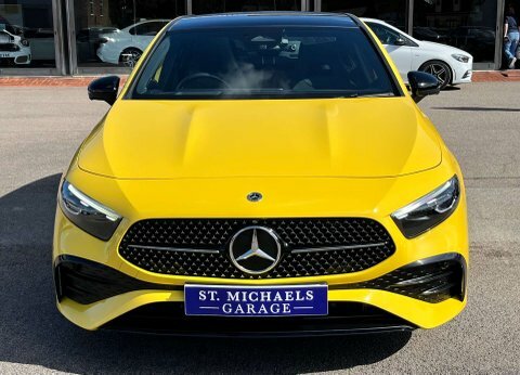 Mercedes-Benz A Class Hatchback GF23NUK Yellow #5
