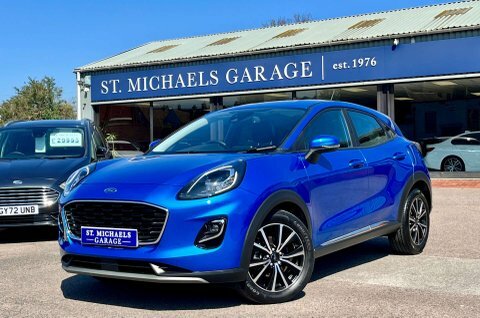 Ford Puma Suv Blue