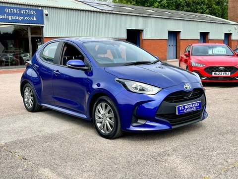 Toyota Yaris Hatchback KS72YAW Blue #4