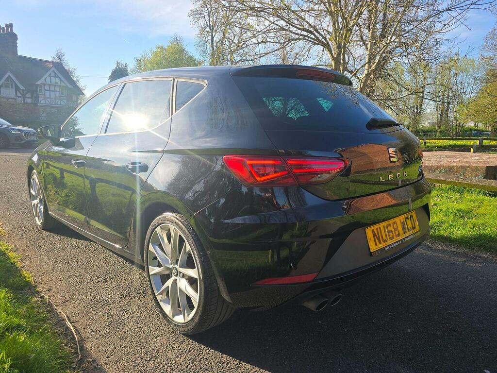 Seat Leon Hatchback 2.0 Tsi Fr Sport Dsg Euro 6 Ss 2 Black #5