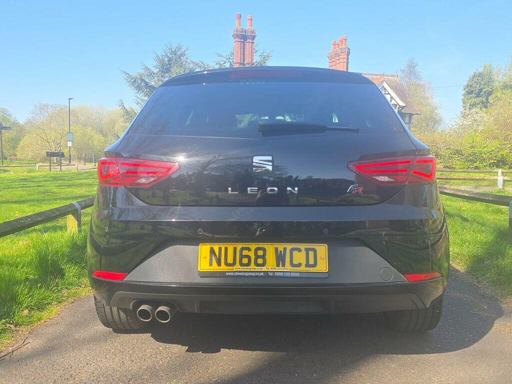 Seat Leon Hatchback 2.0 Tsi Fr Sport Dsg Euro 6 Ss 2 Black #6