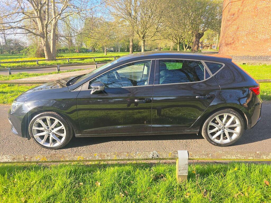 Seat Leon Hatchback 2.0 Tsi Fr Sport Dsg Euro 6 Ss 2 Black #4