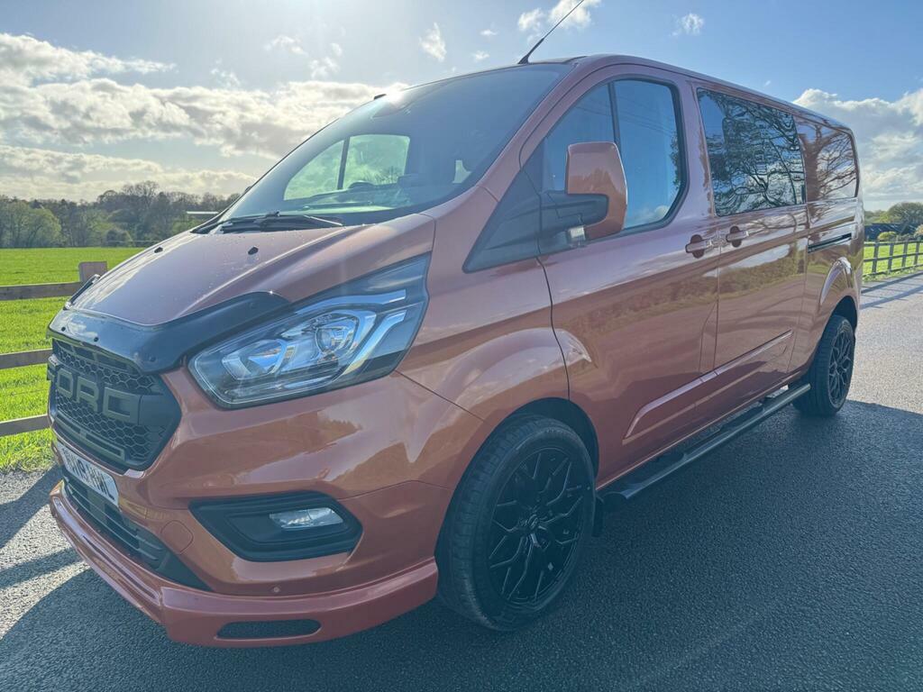 Ford Transit Custom 2.0 320 Ecoblue Limited Crew Van L2 H1 Euro 6 Orange #6
