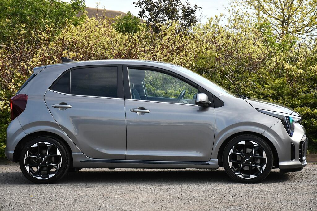Kia Picanto 1.0 Gt-line Hatchback Amt Euro 6 Ss CU74OVP Grey #2