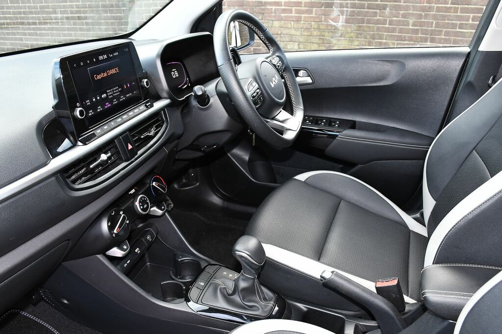 Kia Picanto 1.0 Gt-line Hatchback Amt Euro 6 Ss CU74OVP Grey #4