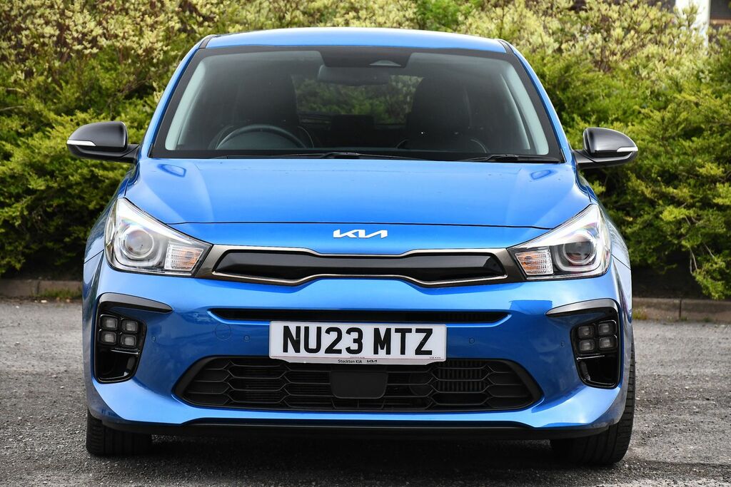 Kia RIO 1.0 T-gdi Mhev Gt-line S Hatchback Hybr Blue #5